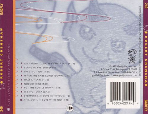 Robert Crenshaw : Full Length Stereo Recordings (CD, Album)