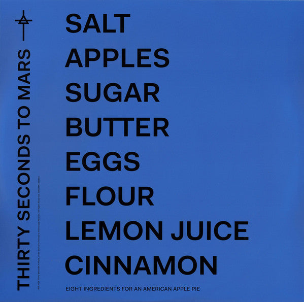 Thirty Seconds To Mars* : America (LP, Album, Whi)