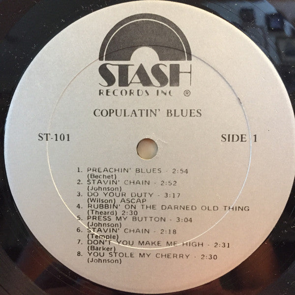 Various : Copulatin' Blues Volume One (LP, Comp, RE)