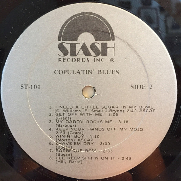 Various : Copulatin' Blues Volume One (LP, Comp, RE)