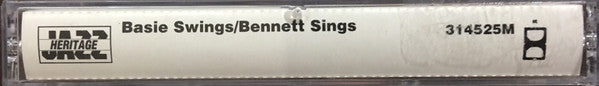 Count Basie And His Orchestra*, Tony Bennett : Count Basie Swings / Tony Bennett Sings (Cass, Album, Club, RE)