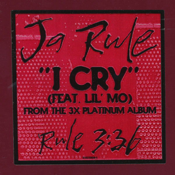 Ja Rule : I Cry (12", Promo)