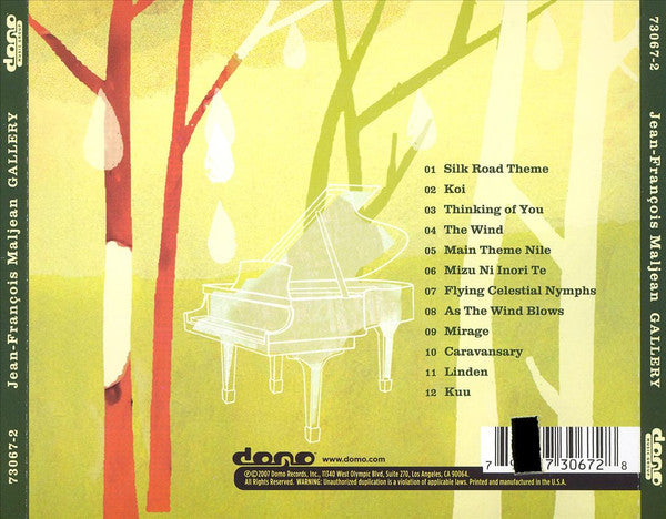 Jean-François Maljean Plays Kitaro : Gallery (CD, Album)