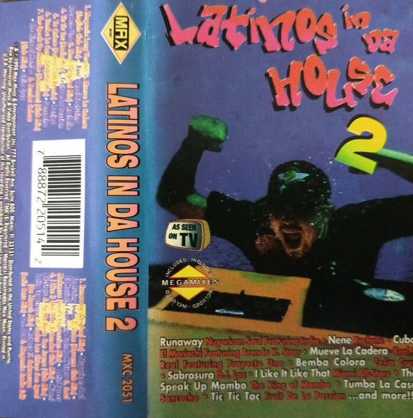 Various : Latinos In Da House 2 (Cass, Album)