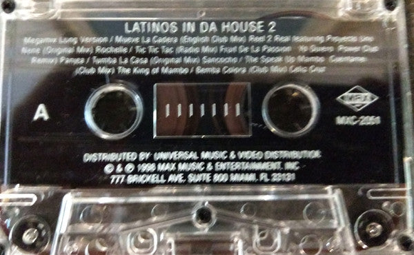 Various : Latinos In Da House 2 (Cass, Album)