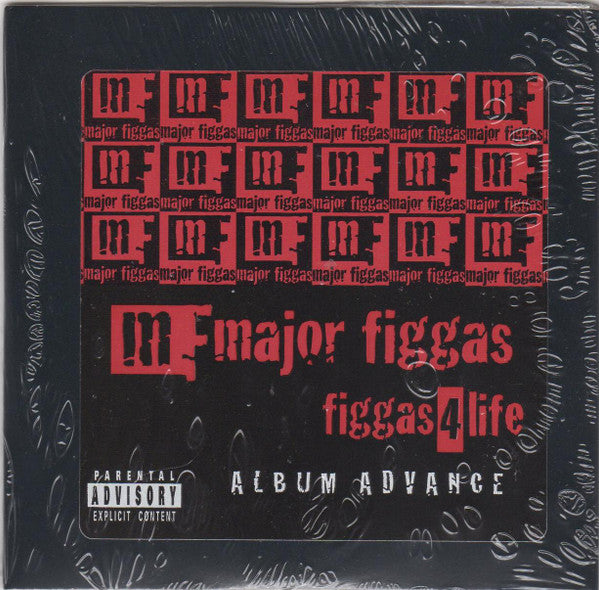 Major Figgas : Figgas 4 Life (CD, Advance, Album, Promo)