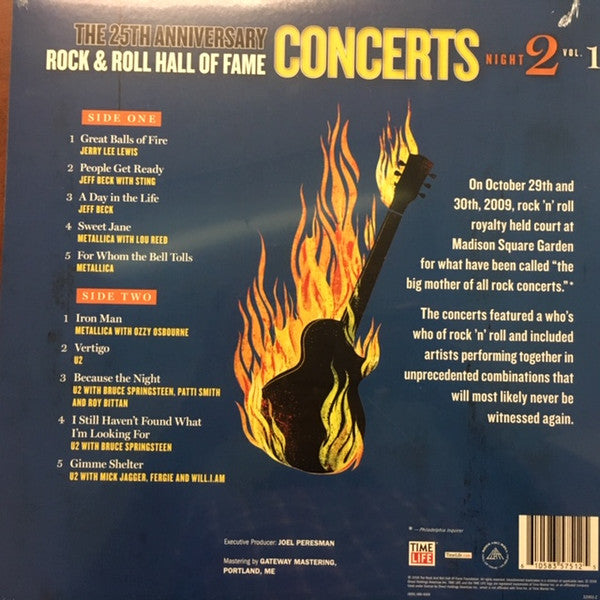 Various : The 25th Anniversary Rock & Roll Hall Of Fame Concerts, Night 2, Vol. 1 (LP, Album, 180)