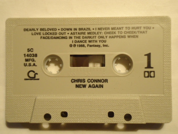 Chris Connor : New Again (Cass, Album)