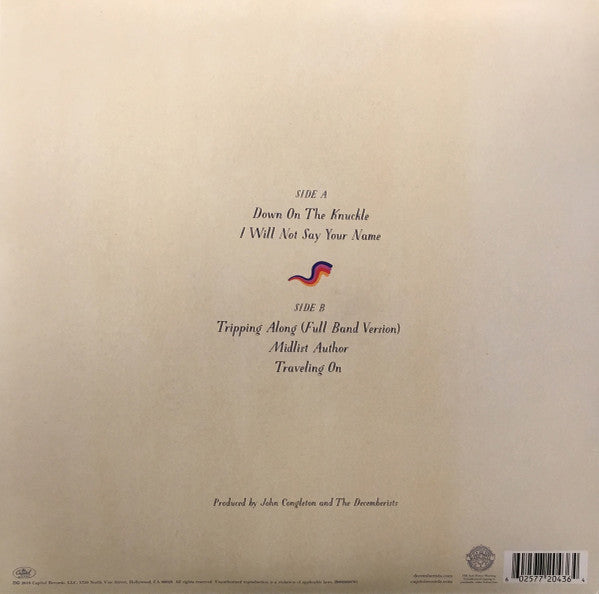 The Decemberists : Traveling On (10", EP, Gol)