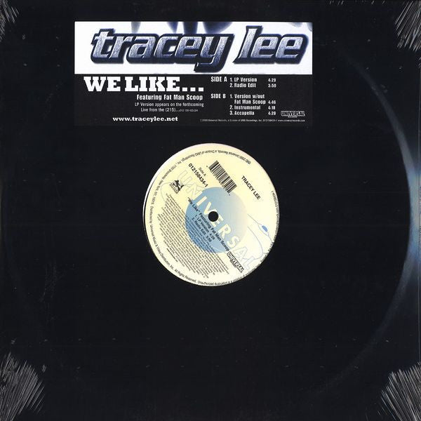Tracey Lee : We Like (12")