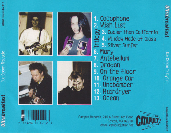 UltraBreakfast : Ice Cream Tricycle (CD, Album)