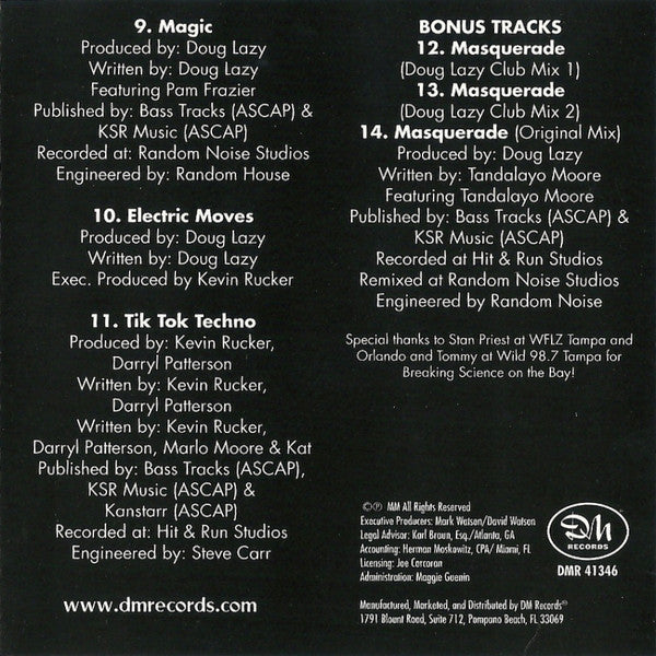 Science (6) : Masquerade (CD, Album)