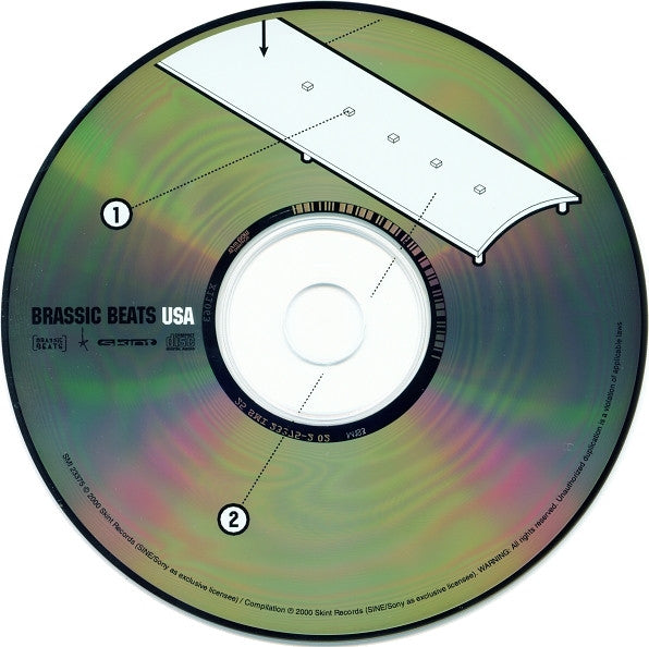 Various : Brassic Beats USA (CD, Comp)