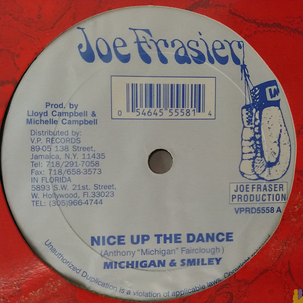 Michigan & Smiley : Nice Up The Dance (12")