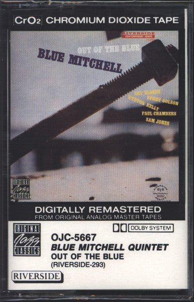 Blue Mitchell : Out Of The Blue (Cass, Album, RE, RM)