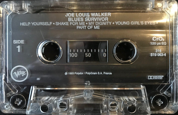 Joe Louis Walker : Blues Survivor (Cass, Album)