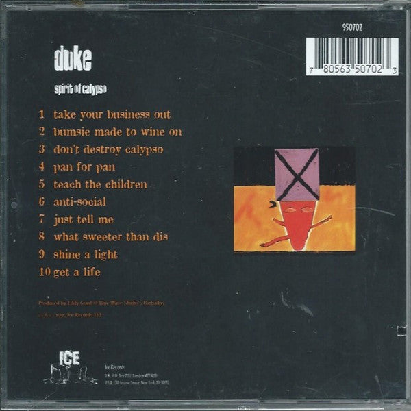 Mighty Duke : Spirits Of Calypso (CD)