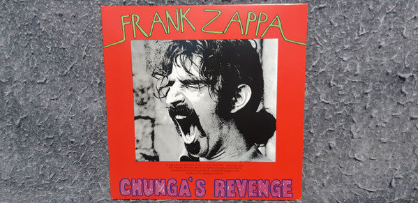 Frank Zappa : Chunga's Revenge (LP, Album, RE, RM, 180)