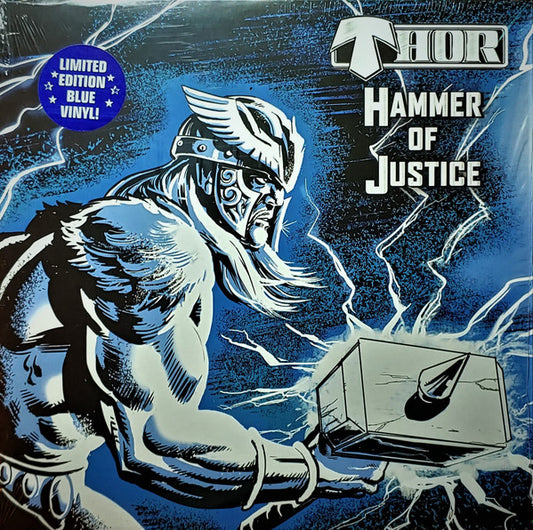 Thor (7) : Hammer Of Justice (LP, Blu)