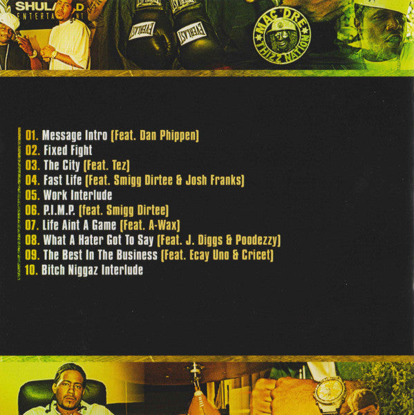 J Diggs & I-Rocc : Fixed Fight (CD, Album)