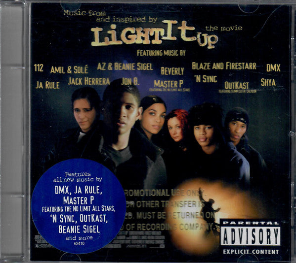 Various : Music From And Inspired By Light It Up The Movie (CD, Album, Promo)