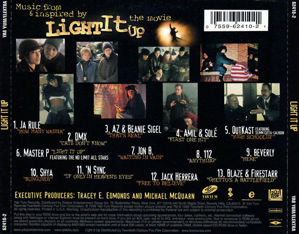 Various : Music From And Inspired By Light It Up The Movie (CD, Album, Promo)
