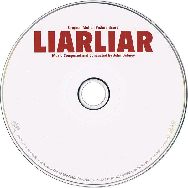 John Debney : Liar Liar (Original Motion Picture Score) (CD, Album)