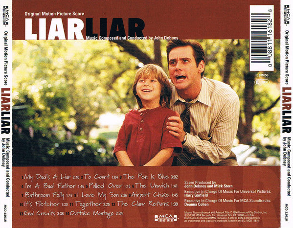 John Debney : Liar Liar (Original Motion Picture Score) (CD, Album)