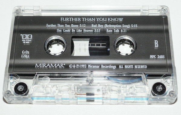 Peter Bardens : Further Than You Know (Cass, Album)