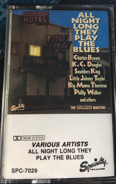 Various : All Night Long They Play The Blues  (Cass)