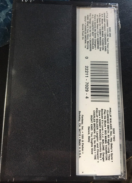 Various : All Night Long They Play The Blues  (Cass)