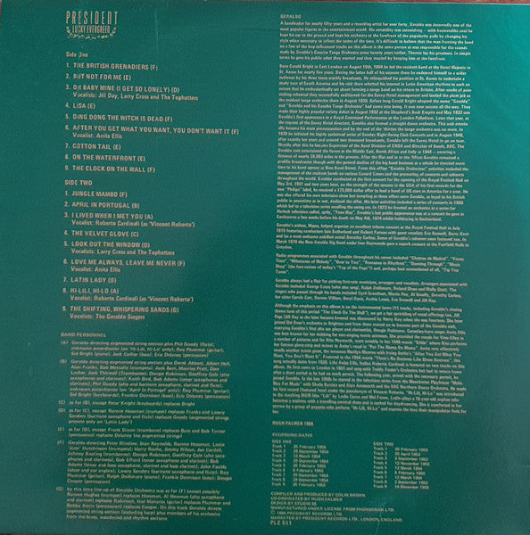 Geraldo And His Orchestra : Geraldo The Man And His Music (LP, Comp)