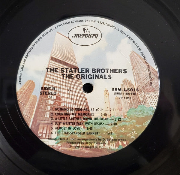The Statler Brothers : The Originals (LP, Album)