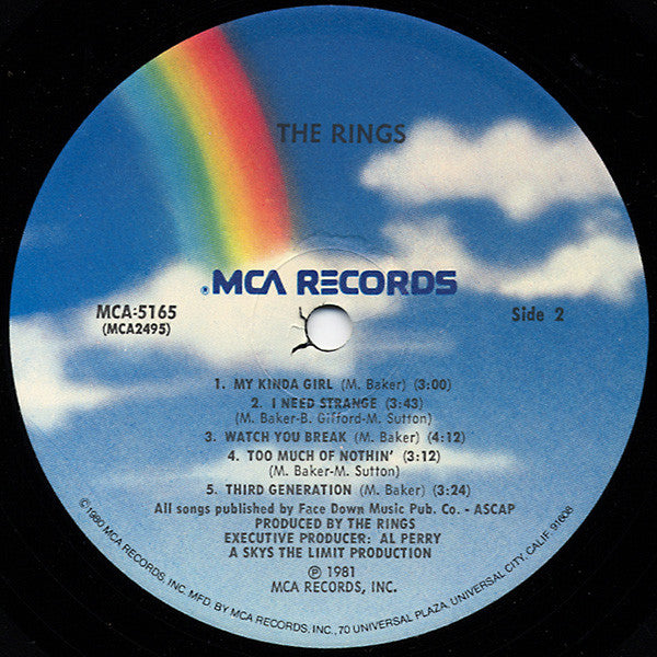 The Rings : The Rings (LP, Album)