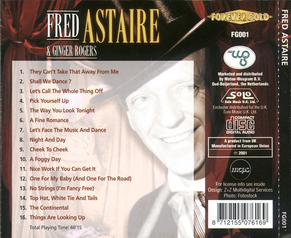 Fred Astaire & Ginger Rogers : Fred Astaire & Ginger Rogers (CD, Comp)