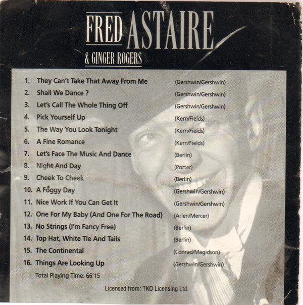 Fred Astaire & Ginger Rogers : Fred Astaire & Ginger Rogers (CD, Comp)