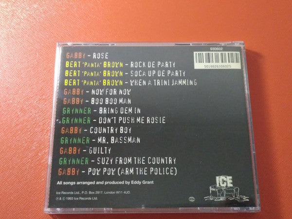 Anthony "Gabby" Carter, Grynner & Bert "Panta" Brown : Soca Trinity (CD)