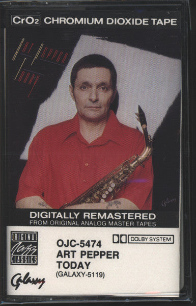 Art Pepper : Today (Cass, Album, RE, RM)