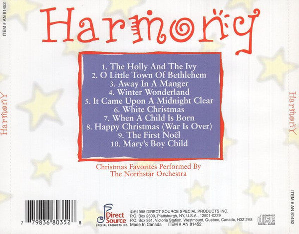 The Northstar Orchestra : Harmony (CD, Album)