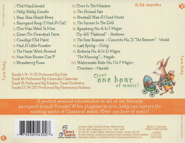 Various : Farm Baby (CD)