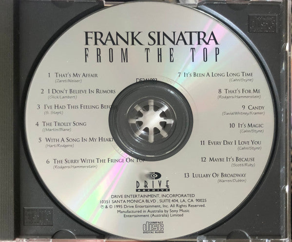 Frank Sinatra : From The Top (CD, Comp)