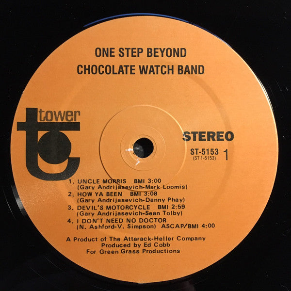 The Chocolate Watchband : One Step Beyond (LP, Album, RE)
