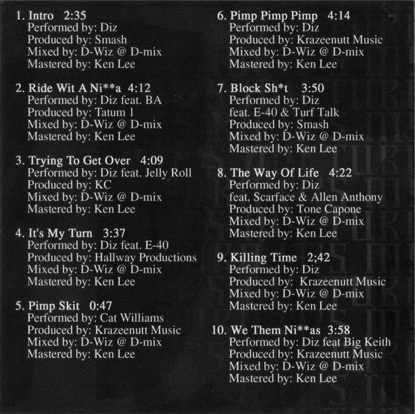 DiZ (5) : It's My Turn (CD, Album)
