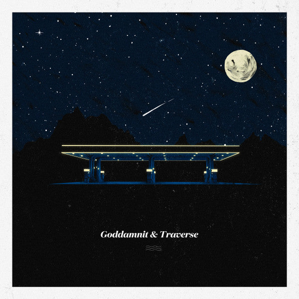 Goddamnit & Traverse : Goddamnit & Traverse (12", MiniAlbum, Blu)