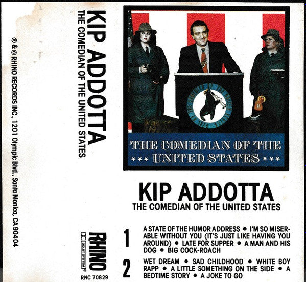 Kip Addotta : The Comedian Of The United States (Cass, Album)