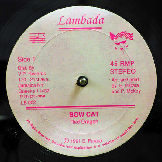 Red Dragon : Bow Cat (12")
