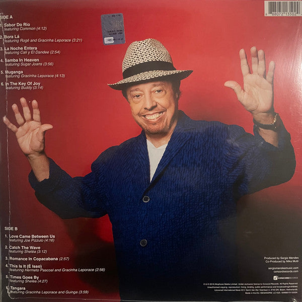 Sérgio Mendes : In The Key Of Joy (LP, Album)