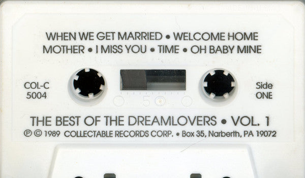 The Dreamlovers : Best Of The Dreamlovers Volume One  (Cass, Comp)