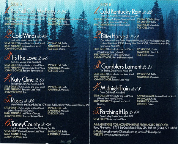 Mountain Heart : Mountain Heart (Cass, Album)
