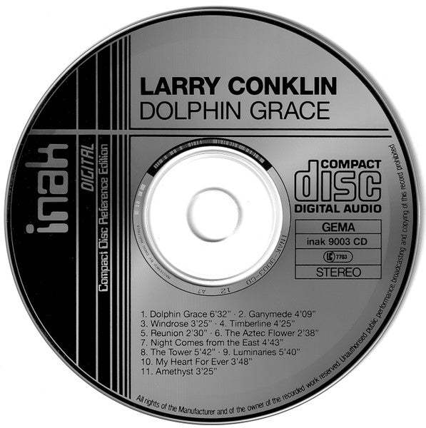 Larry Conklin : Dolphin Grace (CD, Album)